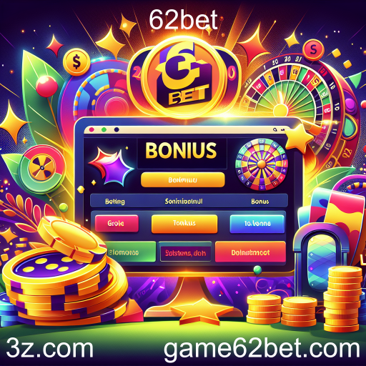 Descubra a Categoria de Jogos Bônus na 62bet