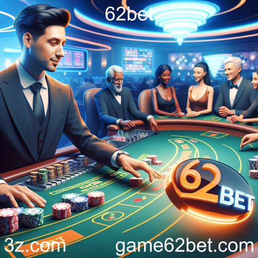 A Experiência Imersiva do Cassino Ao Vivo no 62bet